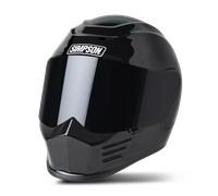 Simpson Speed Solid, casco integrale XXL male Nero