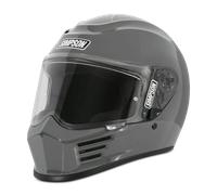 Casco Integrale Simpson Speed 06 Solid Armor GrigioL Grigio