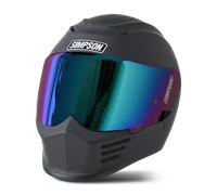 Simpson Speed Solid, casco integrale L male Nero Opaco