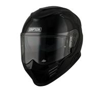 Casco integrale Simpson Venom helmet Black Metal
