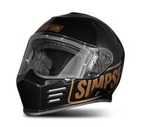 Casco Integrale Simpson Venom Logo ST NeroS Nero
