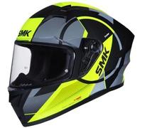 Casco Integrale SMK Stellar Faro Grigio Giallo L