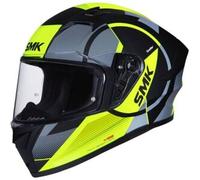Casco Integrale SMK Stellar Faro Grigio Giallo XL