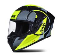 Casco Integrale SMK Stellar Faro Grigio Giallo S