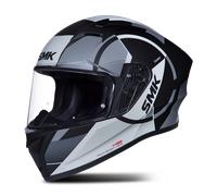 SMK Stellar Faro, casco integrale XS male Opaco Nero/Grigio/Giallo Fluo