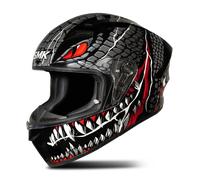 Casco Integrale SMK Stellar Taotei Nero/RossoL Nero,Rosso