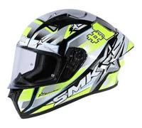 Casco Integrale SMK Stellar Uno Sport Giallo Grigio XS