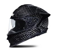 SMK Titan Carbon 06 Casco, carbone, taglia XS per maschi