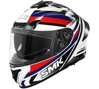 Casco Integrale SMK Typhoon Freeride Bianco Rosso S