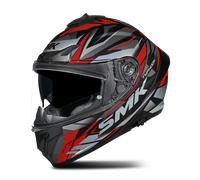 Casco Integrale SMK Typhoon Rival Nero/RossoXL Nero,Rosso