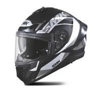 SMK Typhoon Style, casco integrale XL male Opaco Nero/Grigio/Grigio Chiaro/Bianco