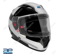 Casco Integrale Speedx Blitz Cromato Per Pilota Royal Enfield