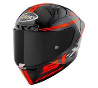 Suomy S1-XR GP Carbon Hypersonic E06 Casco, nero-rosso, taglia XL per maschi