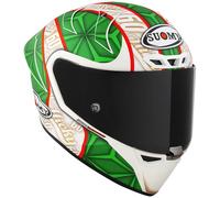 Suomy S1-XR GP Hickman Replica 2023, casco integrale XXL male Opaco Bianco/Verde/Rosso