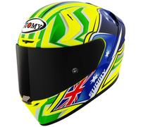 Suomy SR-GP EVO Top Racer, casco integrale M male Giallo Fluo/Verde Fluo/Blu