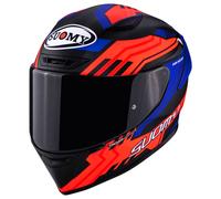 Casco Integrale Suomy TRACK-1 Framework Matt Black/Red/Blue Taglia:L