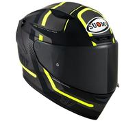 Suomy Track-1 Ninety Seven, casco integrale S male Opaco Nero/Giallo Fluo