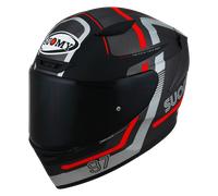 Suomy Track-1 Ninety Seven 2023 Casco, nero-rosso, taglia L