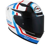Casco Integrale Suomy TRACK-1 Ninety Seven White/Red Taglia:XL