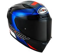 Suomy TX-Pro Glam Carbon, casco integrale XS male Blu/Nero/Rosso/Bianco