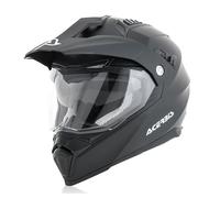 Casco integrale touring Acerbis Flip Fs-606 Nero Opaco L