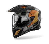 Casco Integrale Touring Airoh Bandit Horn Oro Opaco S
