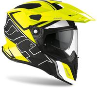 Casco integrale touring Airoh Commander Duo in fibra Giallo L