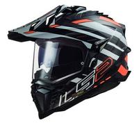 Casco Adventure LS2 MX701 EXPLORER C EDGE Nero/Fluo ArancioXS Nero,Fluo Arancio