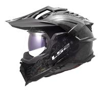 Casco Integrale Touring Carbonio Ls2 Mx701 Explorer Forged Carbon Lucido