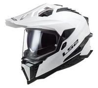 Casco Integrale Touring Ls2 Mx701 Explorer Solid Bianco Lucido S