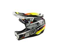 Casco integrale troy lee designs d4 carbon con imbottitura mips colore nero