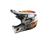 Casco integrale troy lee designs d4 composite con imbottitura mips bianco