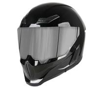 Casco Integrali Moto Con Visiera Caschi Integrale Retrò Approvato DOTECE Elmetto Integrato Molteplici Aperture Ventilazione Casco Cross E Off-Road Adatto A Tutte Le Stagioni L,M:57-58CM