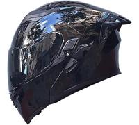Casco Integrato Apribile, Casco Moto Modulare Caschi Modulari per Uomo Donna con Doppia Visiera Casco Integrale