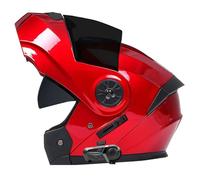 Casco Integrato Moto Modulare Bluetooth Approvato DOTECE Caschi Integrale Apribili E Modulari Con Doppia Visiera Elmetto Integrali Apribile Casco Integrali Cross E Off-Road F,L:59-60CM