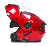 Casco Integrato Moto Modulare Bluetooth Approvato DOTECE Caschi Integrale Apribili E Modulari Con Doppia Visiera Elmetto Integrali Apribile Casco Integrali Cross E Off-Road W,L:59-60CM