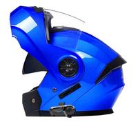 Casco Integrato Moto Modulare Bluetooth Approvato DOTECE Caschi Integrale Apribili E Modulari Con Doppia Visiera Elmetto Integrali Apribile Casco Integrali Cross E Off-Road N,XL:61-62CM