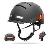 Casco intelligente LIVALL, casco da bici per adulti con luci a LED anteriori e luci posteriori, altoparlanti con microfono integrati per musica e chiamate, avviso SOS, casco da ciclismo