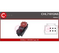 CASCO Interruttore Lampeggiatore d'emergenza CHL71012AS