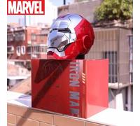 CASCO IRON MAN MASCHERA / CONTROLLO VOCALE + TELECOMANDO E BLUETOOTH + STAND