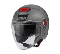CASCO JET 12.5B TITANIO OPACO | GIVI | H125BG768 | NUOVO - MotoCharlie