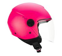 CASCO JET 167A FLO MONO ROSA FLUO OPACO LUNGA | CGM | MotoCharlie