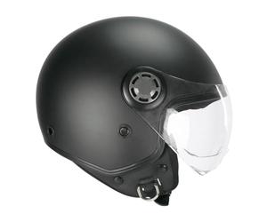 Casco JET 1SHE ZEN nero op Tg XS