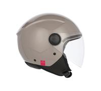 Casco Jet Acer rezza Moto Scooter Grigio 2 Con Visiera Omologato ECE 2206
