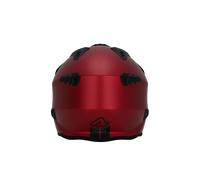 Casco Jet Acerbis Aria Metallic RossoM Rosso