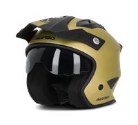 Acerbis Aria Metallic, casco jet XL male Opaco-Oro