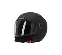 CASCO JET ACERBIS BREZZA MOTO SCOOTER NERO OPACO CON VISIERA OMOLOGATO ECE 2206