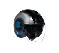 Casco Jet AGV ETERES Levanto Black/Silver/Blue