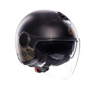 casco jet AGV Eteres Ponza nero bronzo