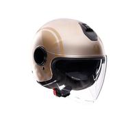 Casco Jet AGV ETERES Sirolo Matt White/Gold